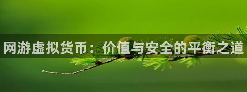 ag街机官网平台代理条件怎么样：网游虚拟货币：价值与安全的平衡之道
