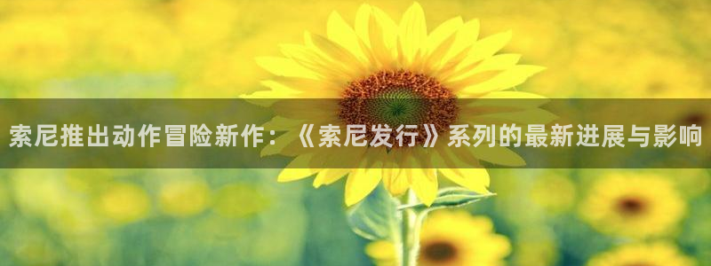ag街机官网登录注册账号：索尼推出动作冒险新作：《索尼发行》系列的最新进展与影响